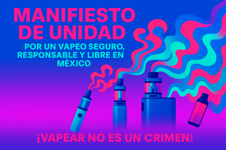 Manifiesto por la Unidad y la Regulación del Vapeo en México